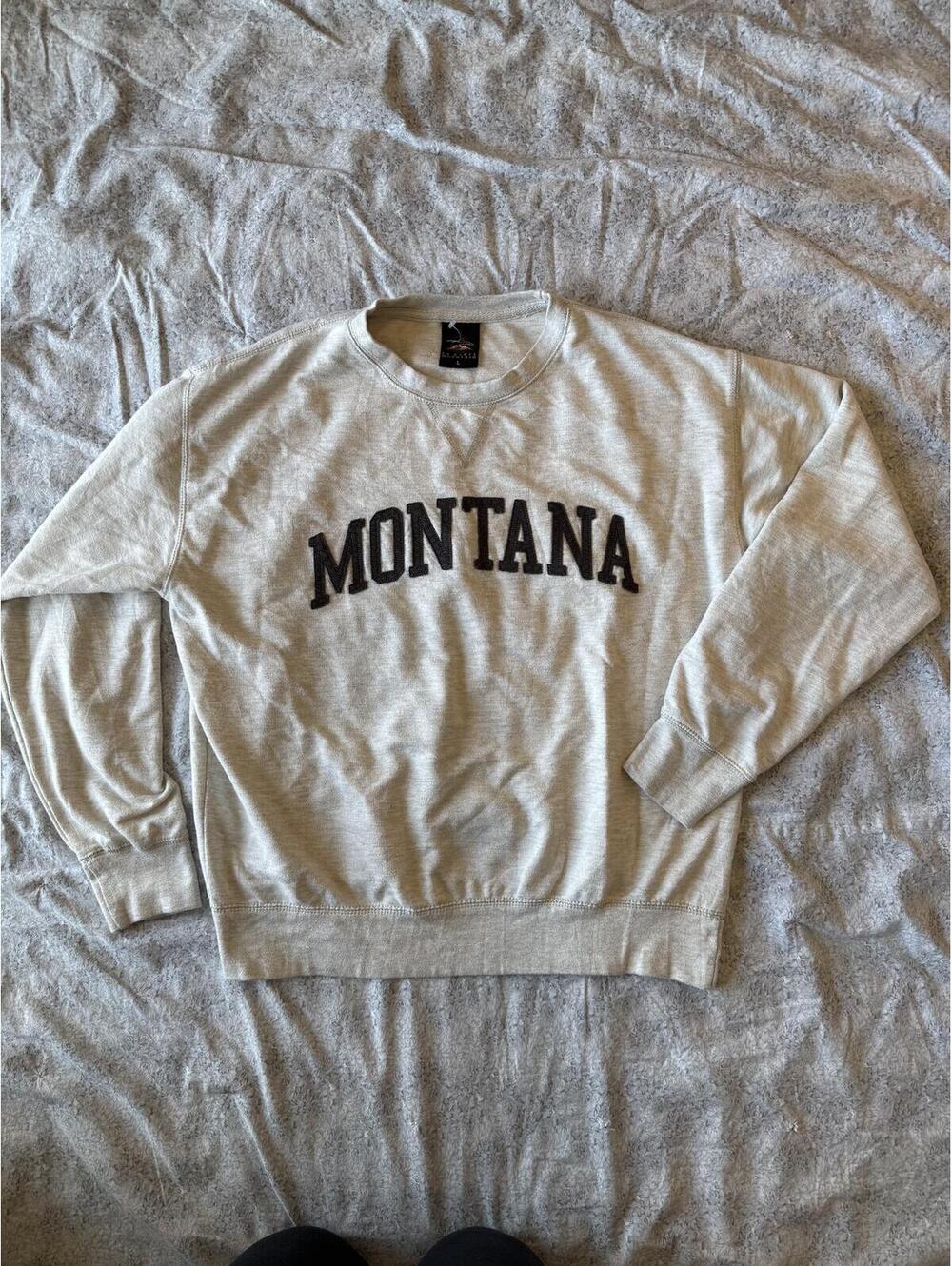 Prairie Mountain Montana Sweatshirt Size Large